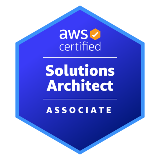 AWS Certified Solutions Architect – Associate badge